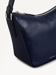 Bolsa transversal Radley Small Blue Oak Street com zíper - Imagem 3 de 5