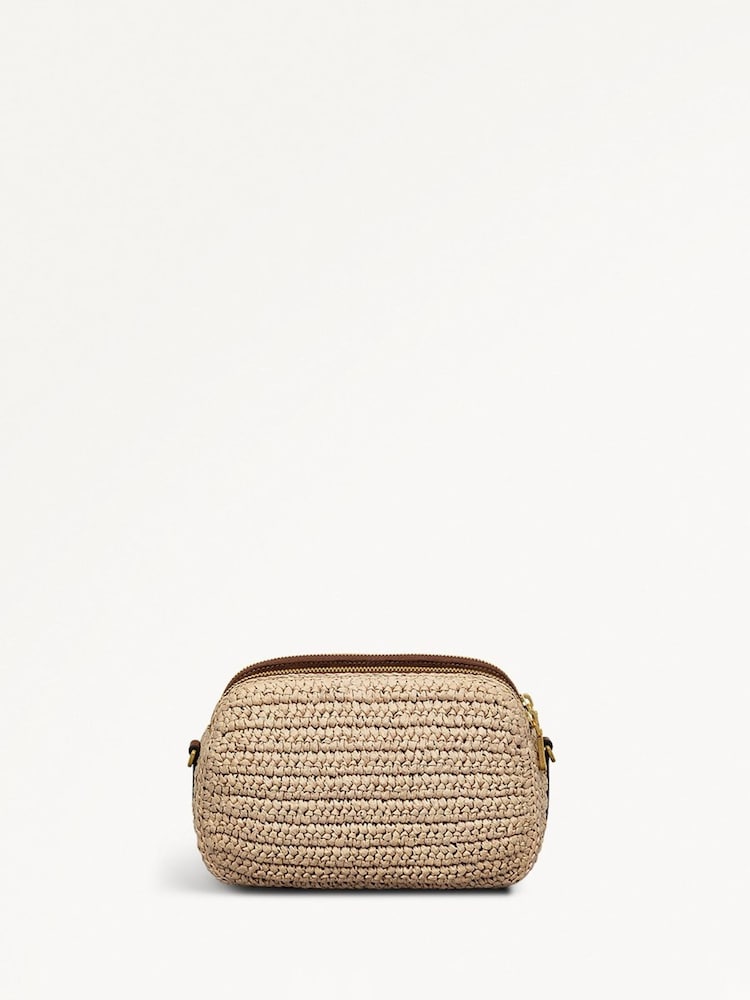 Radley Medium Dukes Place Crochet Zip Top Cross-Body Brown Bag - Bild 2 von 5