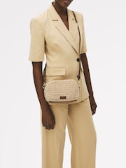 Radley Medium Dukes Place Crochet Zip Top Cross-Body Brown Bag - Bild 5 von 5