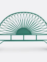 La Redoute Intérieurs Galapagos Green Tio King Rattan Headboard - Image 1 of 5
