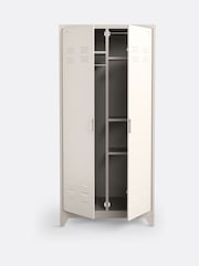 La Redoute Intérieurs Pebble Hiba Industrial 2 Door Metal Storage Cabinet - Image 4 of 5