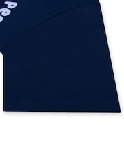 Character Mens Blue 100% Cotton T-Shirt - Slika 9 iz 10