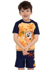 Character Orange Bingo Swim Shorts And Rash Guard - Image 12 of 13