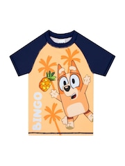 Character Orange Bingo Swim Shorts And Rash Guard - Image 2 of 13