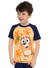 Character Orange Bingo Swim Shorts And Rash Guard - Image 8 of 13