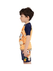 Character Orange Bingo Swim Shorts And Rash Guard - Image 9 of 13