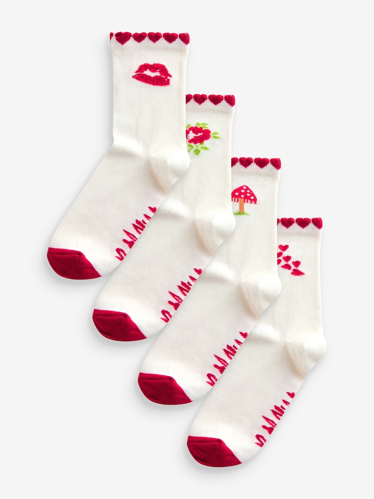 Cath Kidston bombažnih nogavic, komplet 4 - Slika 1 iz 7 Cath Kidston bombažnih nogavic, komplet 4 - Slika 1 iz 7