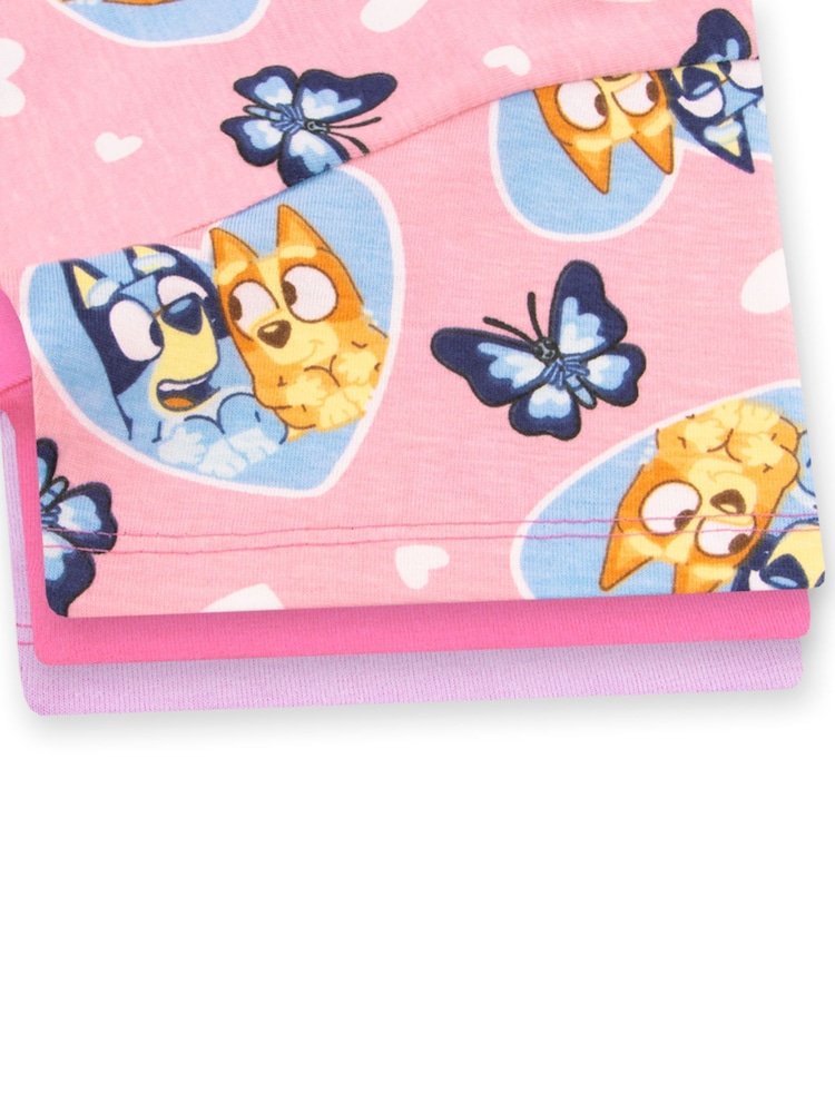 Character Pink Girls 100% Cotton T-Shirts 3 Pack - Image 4 of 6