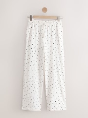 Monochrome Short Sleeve Pyjamas 3 Pack - Image 7 of 9