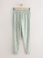 منقط ألوان متعددة - حزمة من 3 بيجامات كم طويل - صورة 10 من 14