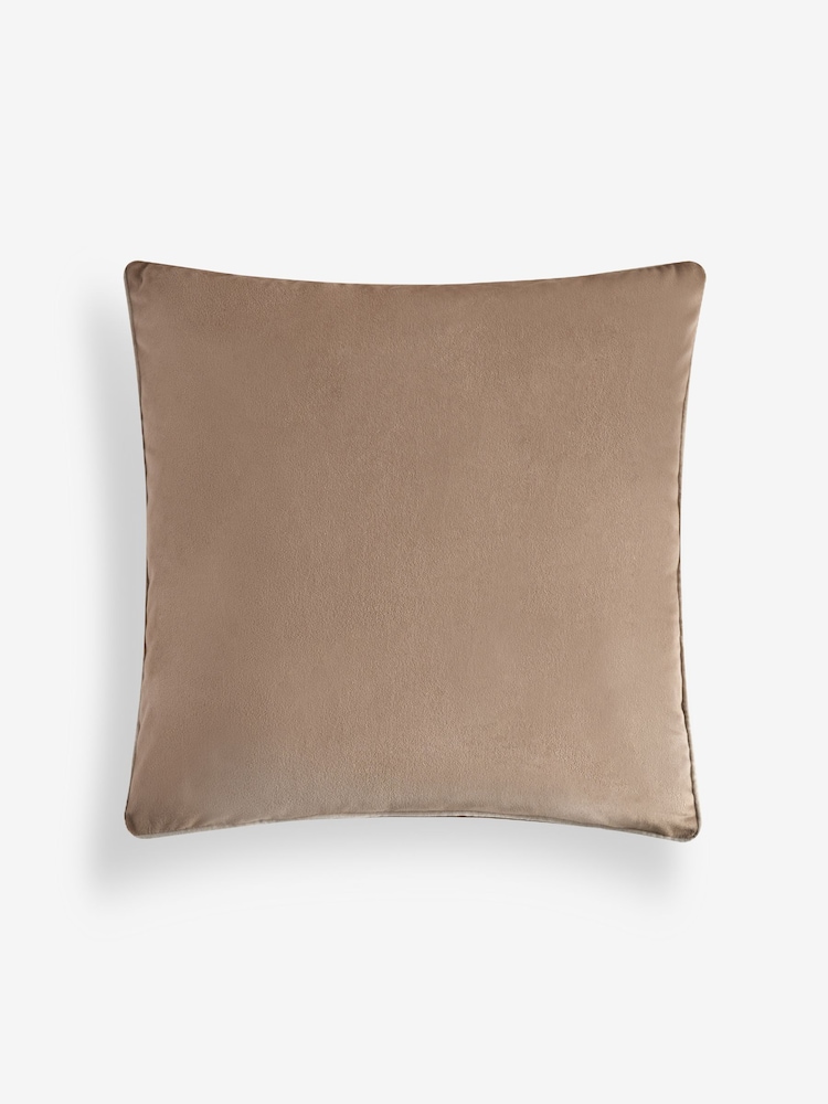 وسادة مخمل غير لامع بحافة أنبوبية متباينة - Image 3 of 3 وسادة مخمل غير لامع بحافة أنبوبية متباينة - Image 3 of 3