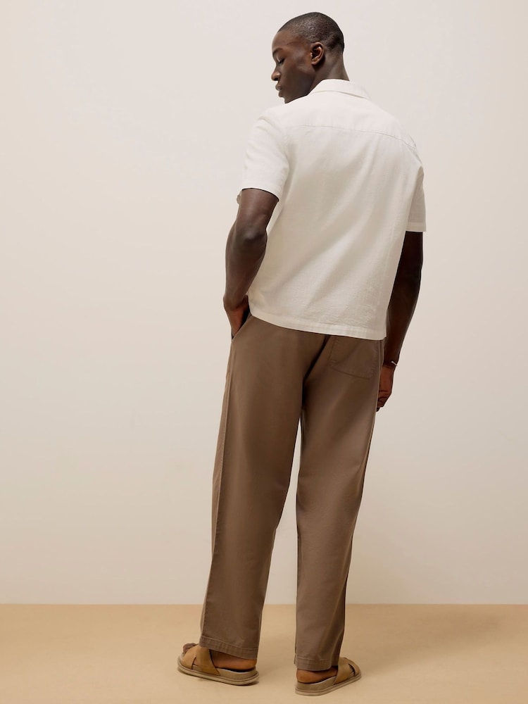 River Island White Crochet Tape 100% Cotton Shirt - Image 2 of 4