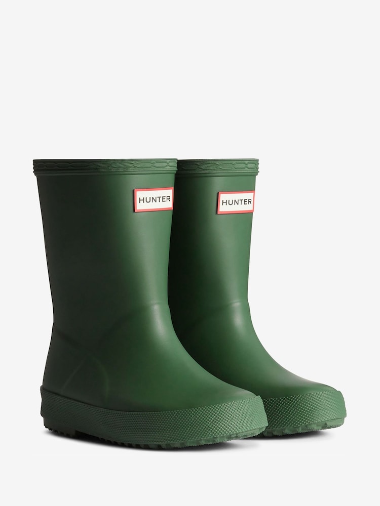 Hunter Kids First Matte Wellington Wellies - Image 2 of 4 Hunter Kids First Matte Wellington Wellies - Image 2 of 4
