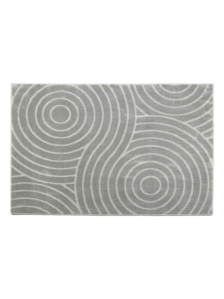Esselle Grey Rhythm Sculpt 200 x 290cm Rug - Image 1 of 5