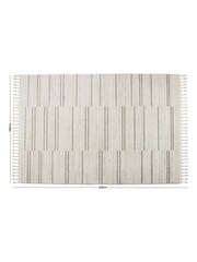 Esselle Cream Grey Arctic Vista 160 x 230cm Rug - Image 5 of 5