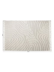 Esselle Cream Mink Arctic Contour 160 x 230cm Rug - Image 5 of 5