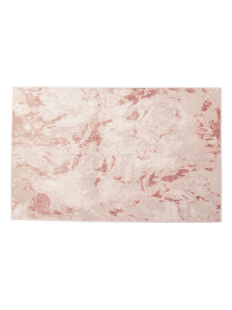 Esselle Pink Muse Bahia Marble Rug 200 x 290cm - Image 1 of 5