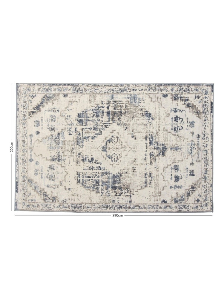 Esselle Navy Muse Oriental 200 x 290cm Rug - Image 5 of 5