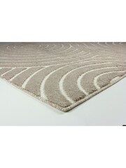 Esselle Neutral Rhythm Sculpt Rug 160 x 230cm - Image 2 of 5