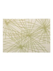 Esselle Green Aura Starburst 160 x 230cm Rug - Image 1 of 1
