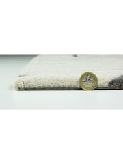Esselle Charcoal Aura Starburst Rug 200 x 290cm - Image 3 of 5