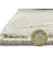 Esselle Neutral Rhythm Sculpt Rug 120 x 170cm - Image 3 of 4