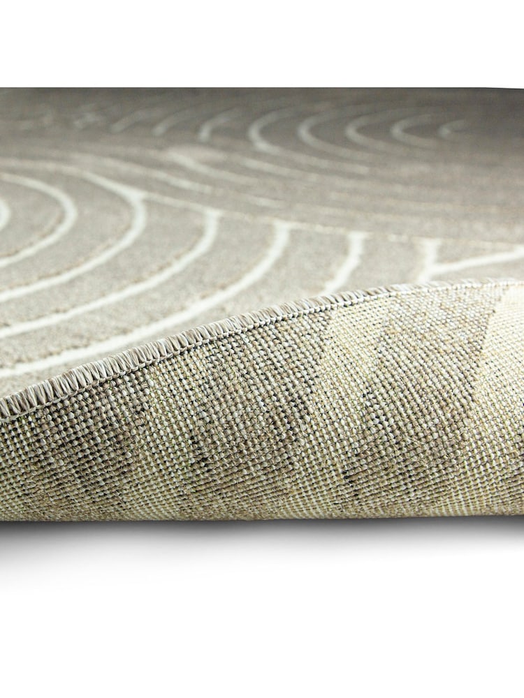 Esselle Neutral Rhythm Sculpt Rug 120 x 170cm - Image 4 of 4