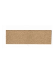 Esselle Jute Effect Twist 60 x 230cm Runner - Imagen 3 de 5