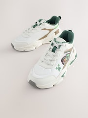 לבן - תחרה אלסטית Minecraft נעלי ספורט - תמונה 6 מתוך 8