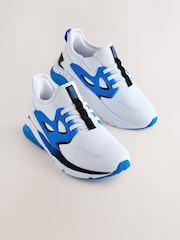 Balts/zils - Elastīgas mežģīņu kedas - Attēls 5 no 8