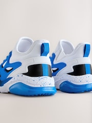 Balts/zils - Elastīgas mežģīņu kedas - Attēls 7 no 8