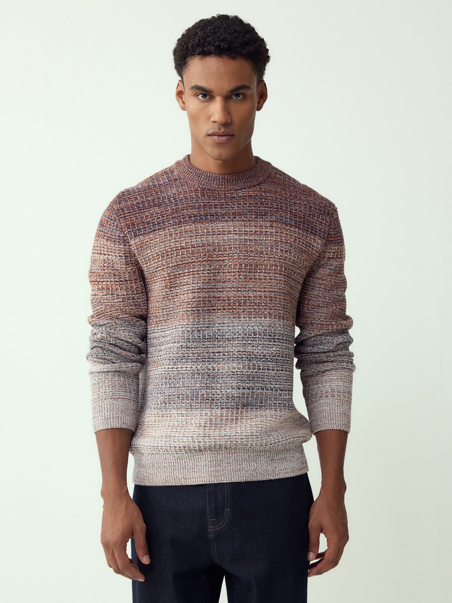 トップス Last Nest Illusion Doves Knit/Multi H50669s.jpg