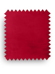 Fusion Living Red Luxurious Velvet Dining Chair - Image 6 of 6