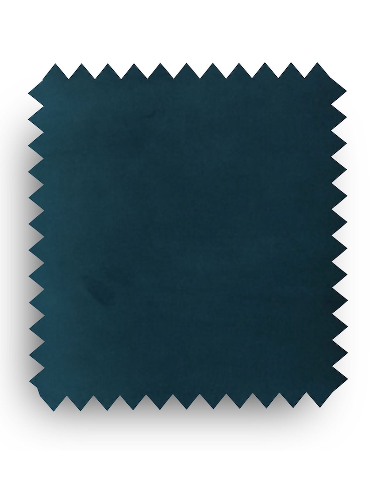 Fusion Living Teal Luxurious Velvet Dining Chair - Image 6 of 6