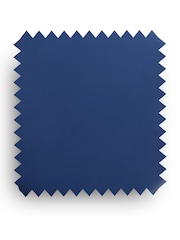 Fusion Living Navy Faux Tulip Single Armchair with Luxurious Cushion - Image 6 of 6