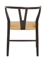 Fusion Living Cream Wishbone Dining Chair - Image 4 of 6