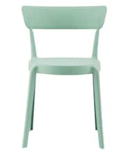 Fusion Living Sage Green Bistro Plastic Dining Chair - Image 5 of 6