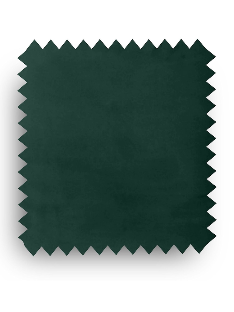Fusion Living Dark Green Luxurious Velvet Dining Chair - Image 6 of 6