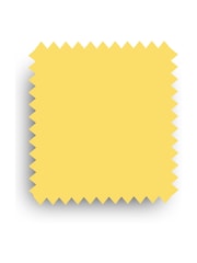 Fusion Living Yellow Soho Plastic Bar Stool with Dark Wood Legs - Image 6 of 6
