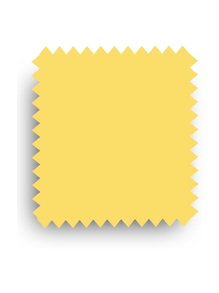 Fusion Living Yellow Soho Plastic Bar Stool with Dark Wood Legs - Image 6 of 6
