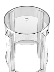 Fusion Living Clear Ghost Style Bar Stool - 66cm - Image 4 of 6