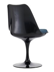 Fusion Living Navy Tulip Dining Chair with Luxurious Set of 2 Cushion - Image 5 of 6