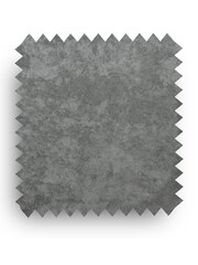 Fusion Living Grey Tulip Single Armchair with PU Cushion - Image 6 of 6