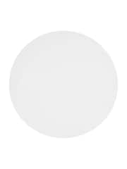 Fusion Living White Tulip Circular Side Table - Image 4 of 5