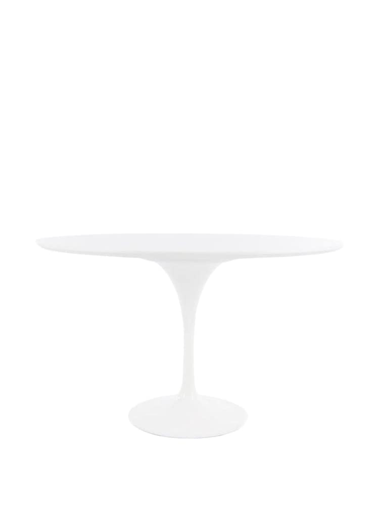 Fusion Living White Tulip Large Circular Dining Table - Image 2 of 5