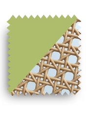 Fusion Living Green Café Plastic Dining Chair - Image 6 of 6