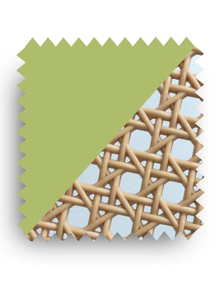 Fusion Living Green Café Plastic Dining Chair - Image 6 of 6
