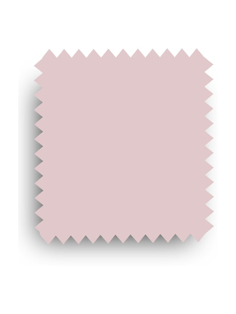 Fusion Living Blush Pink Soho Plastic Bar Stool with Dark Wood Legs - Image 6 of 6