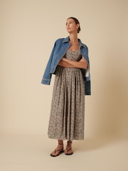 Nobodys Child White Cora Midi Dress - Image 3 of 6