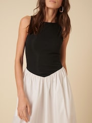 Nobodys Child Black Verity Midi Dress - Image 4 of 4